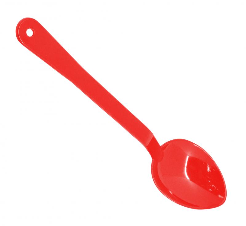 13-inch Red Polycarbonate Serving Spoon 1 13-inch Red Polycarbonate Serving Spoon